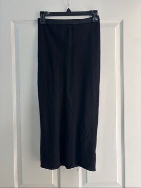 Rick Owens FW2008 ‘STAG’ Bias Straight Wool Skirt Sz 6